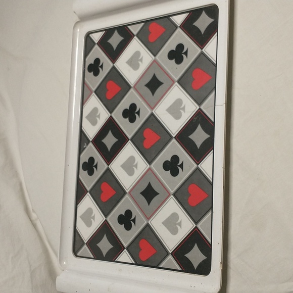 Vintage Playing Card Suits Serving Tray - Picture 1 of 3
